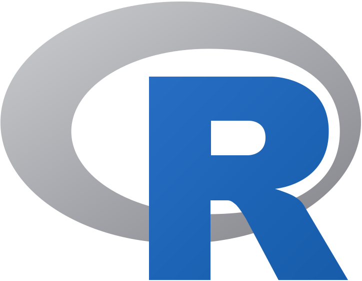 The ubiquitous R logo. R (and the invaluable GUI RStudio) has become the go to platform for many statistics and figures in biological sciences